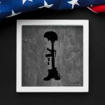 Cross Gun Helmet Boots Stencil - Image 3