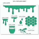 Honey Bees Stencil - Image 2