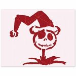 Jack Skellington Christmas Stencil