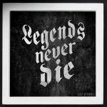 Juice Wrld Legends Never Die Stencil - Image 2