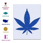 Weed Leaf Stencil - Image 2