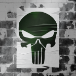 Punisher Stencil - Image 2