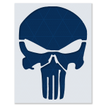 Punisher Stencil