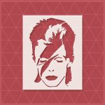 David Bowie Stencil - Image 2