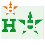 Houston Astros Stencil