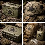 US Army Star Logo Stencil - Image 3
