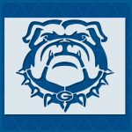 UGA Bulldogs Stencil - 10 Mil Mylar - Durable & Reusable - Image 5